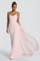 Fioreclo Ashira Maxi Dress in Blush