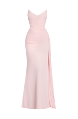 Fioreclo Ashira Maxi Dress in Blush
