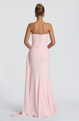 Fioreclo Ashira Maxi Dress in Blush