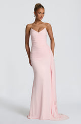 Fioreclo Ashira Maxi Dress in Blush