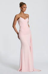 Fioreclo Ashira Maxi Dress in Blush