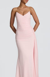 Fioreclo Ashira Maxi Dress in Blush
