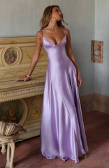 Fioreclo Asterin Maxi Dress in Lilac