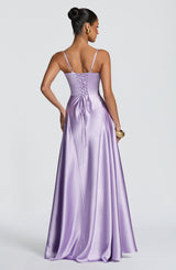 Fioreclo Asterin Maxi Dress in Lilac