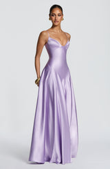 Fioreclo Asterin Maxi Dress in Lilac