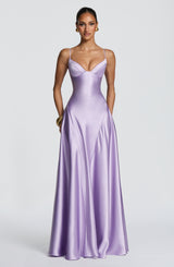 Fioreclo Asterin Maxi Dress in Lilac