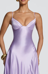 Fioreclo Asterin Maxi Dress in Lilac