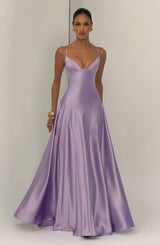 Fioreclo Asterin Maxi Dress in Lilac