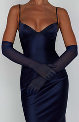 Fioreclo Athens Maxi Dress in Navy