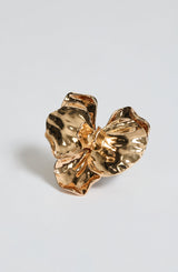 Fioreclo Ava Brooch in Gold
