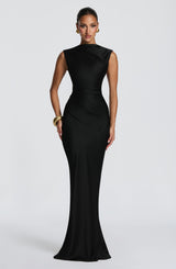 Fioreclo Avielle Maxi Dress in Black