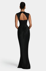 Fioreclo Avielle Maxi Dress in Black