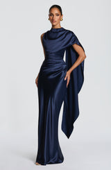 Fioreclo Avienne Maxi Dress in Navy