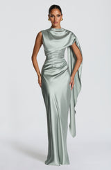 Fioreclo Avienne Maxi Dress in Sage