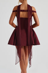 Fioreclo Aylah Scarf in Cherry Lacquer