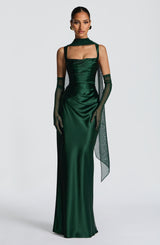 Fioreclo Aylah Scarf in Emerald