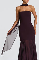 Fioreclo Aylah Scarf in Plum
