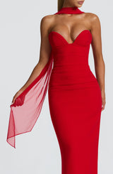 Fioreclo Aylah Scarf in Red
