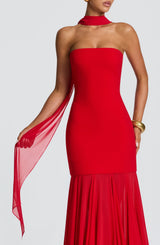 Fioreclo Aylah Scarf in Red