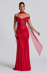 Fioreclo Aylah Scarf in Red