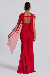 Fioreclo Aylah Scarf in Red