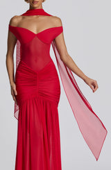Fioreclo Aylah Scarf in Red
