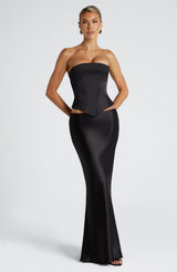 Fioreclo Aylin Maxi Skirt in Black
