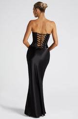Fioreclo Aylin Maxi Skirt in Black
