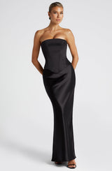 Fioreclo Aylin Maxi Skirt in Black