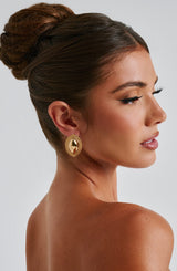 Fioreclo Azra Earrings in Gold