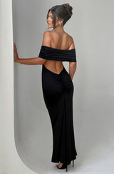 Fioreclo Belinda Maxi Dress in Black