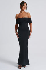 Fioreclo Belinda Maxi Dress in Black
