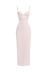 Fioreclo Benedetta Maxi Dress in Blush