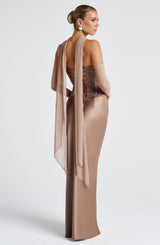 Fioreclo Bernadine Maxi Skirt in Hazel