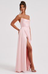Fioreclo Bethania Maxi Dress in Blush