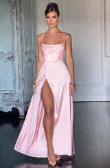 Fioreclo Bethania Maxi Dress in Blush