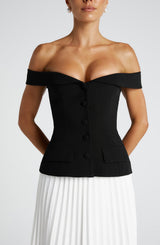 Fioreclo Blakely Top in Black