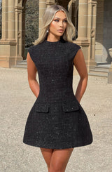 Fioreclo Blakelyn Mini Dress in Black