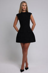Fioreclo Blakelyn Mini Dress in Black