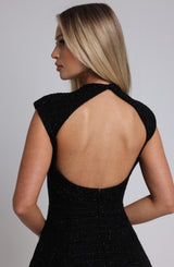 Fioreclo Blakelyn Mini Dress in Black