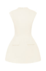Fioreclo Blakelyn Mini Dress in Ivory