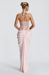 Fioreclo Bonetta Maxi Dress in Blush