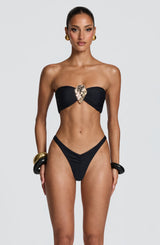 Fioreclo Briella Bikini Bottom in Black