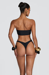 Fioreclo Briella Bikini Bottom in Black
