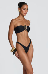 Fioreclo Briella Bikini Bottom in Black