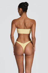 Fioreclo Briella Bikini Bottom in Lemon