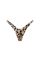 Fioreclo Briella Bikini Bottom in Leopard Print