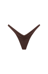 Fioreclo Briella Bikini Bottom in Plum Brown