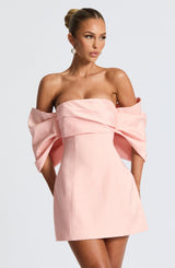 Fioreclo Brielle Mini Dress in Blush