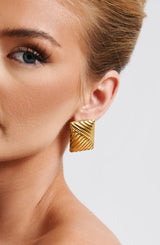Fioreclo Brontë Earrings in Gold